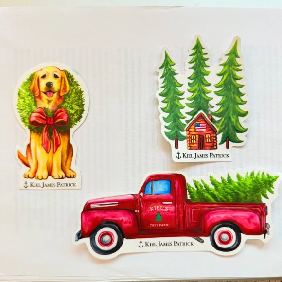 Kiel James Patrick Collectible Stickers- New - Picture 1 of 1